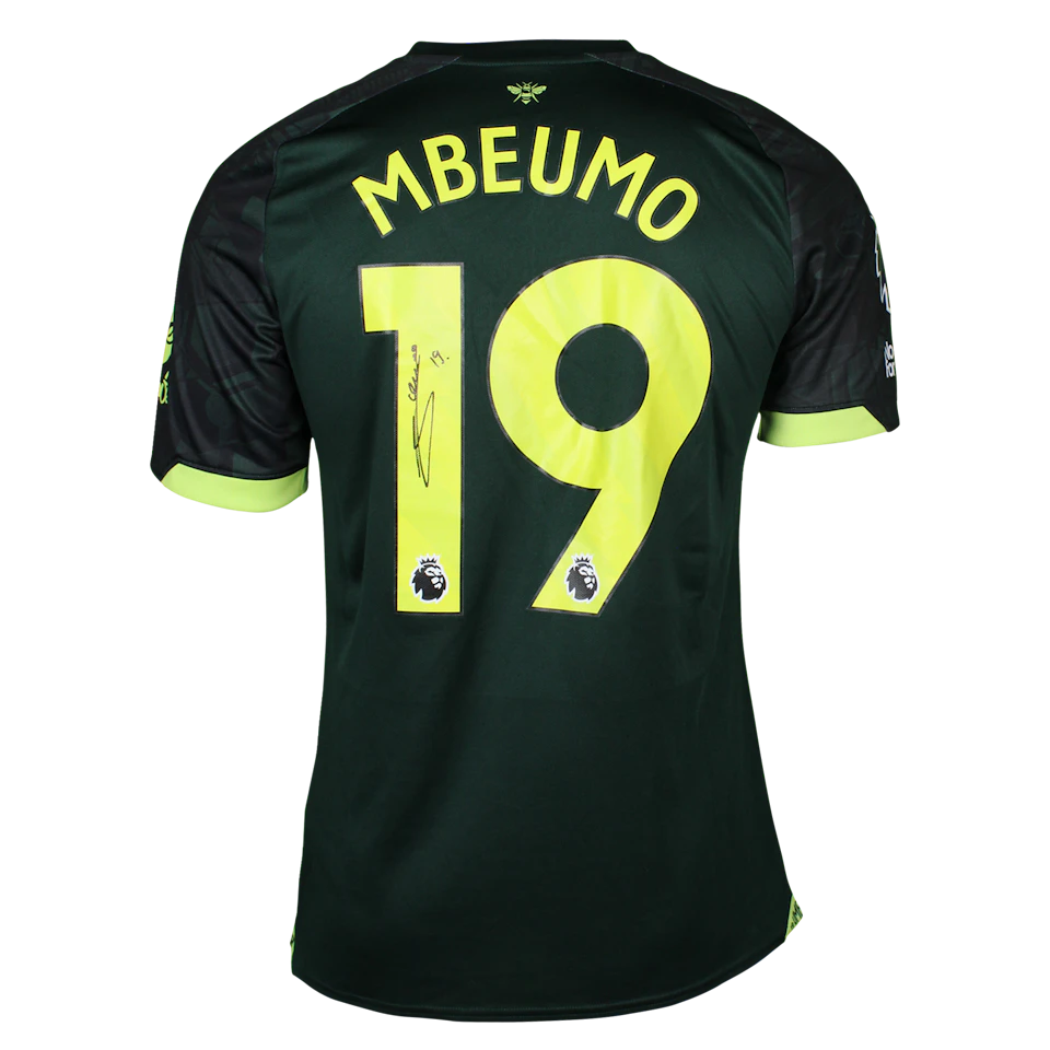 Bryan Mbeumo Brentford shirt