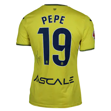 来自Villarreal CF的Nicolas Pépé球衣