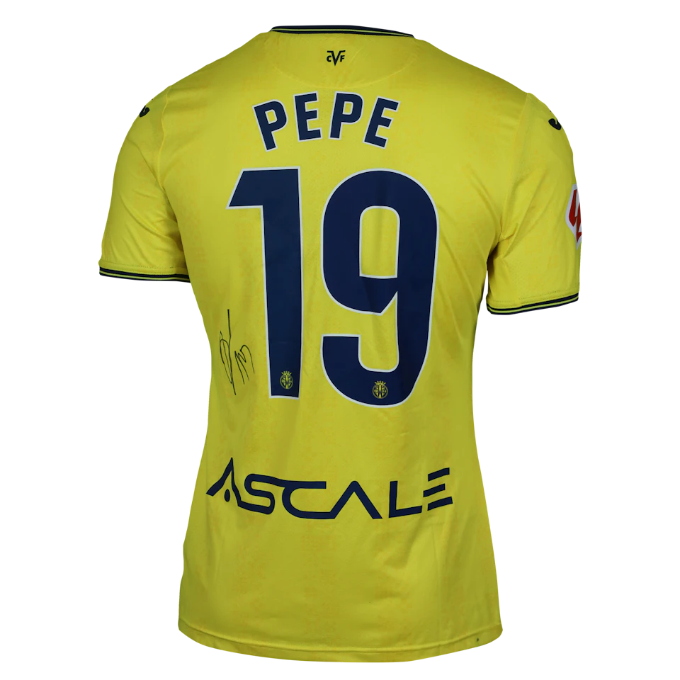 来自Villarreal CF的Nicolas Pépé球衣