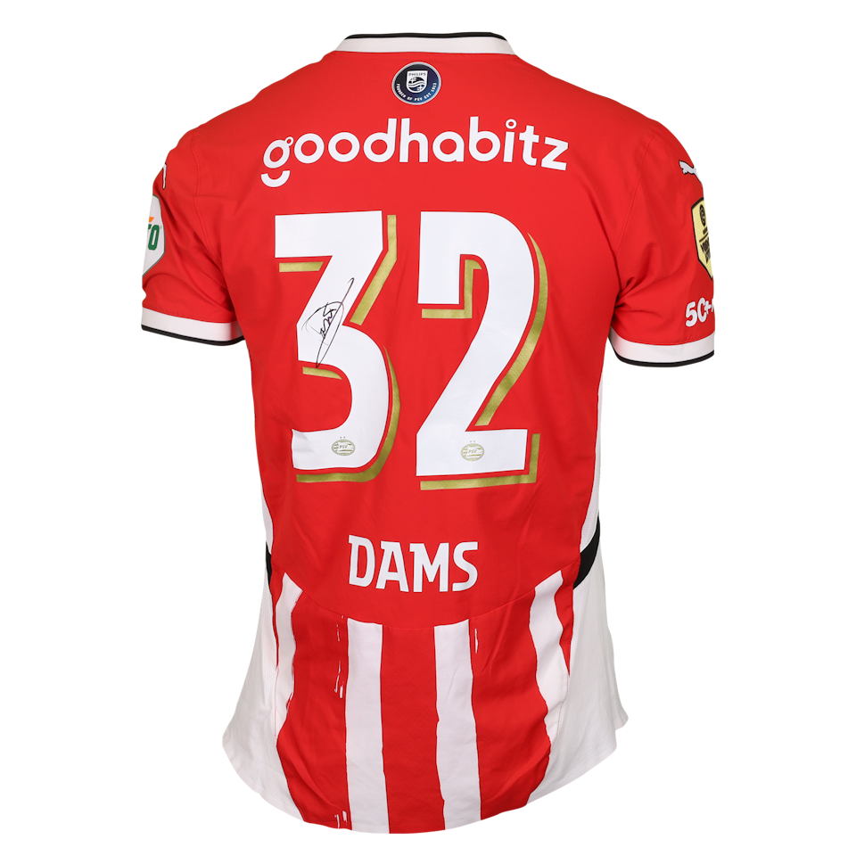 Matteo Dams PSV shirt
