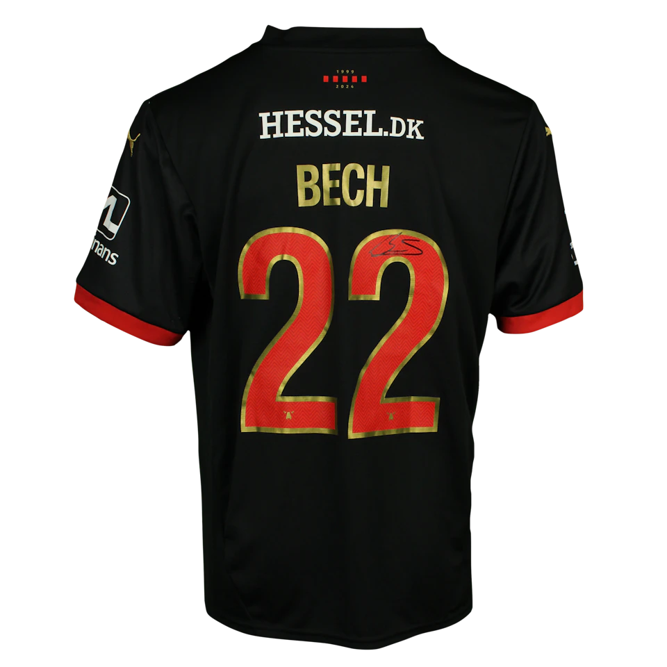 FC Midtjylland 팀의 Mads Bech Sørensen 셔츠