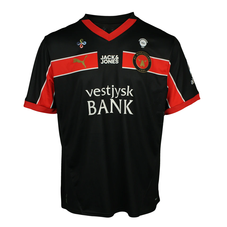 FC Midtjylland 팀의 Mads Bech Sørensen 셔츠