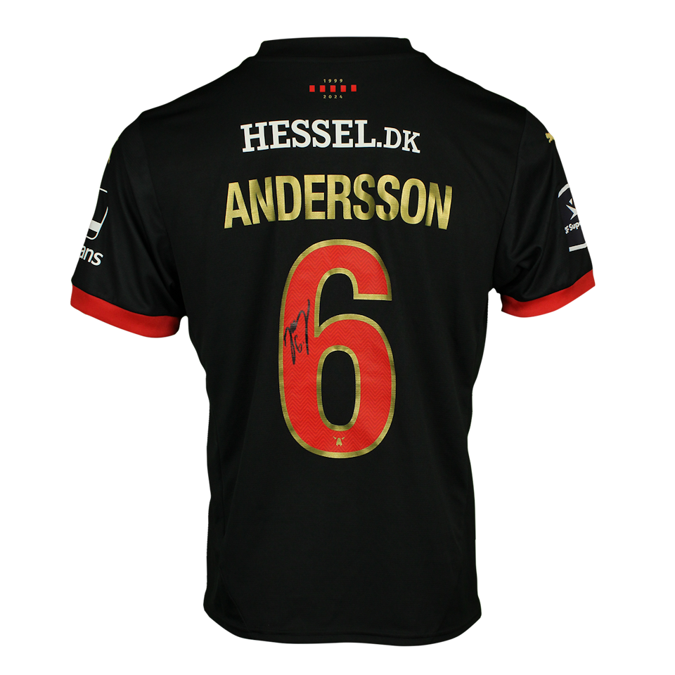 Midtjylland 팀의 Joel Andersson 셔츠