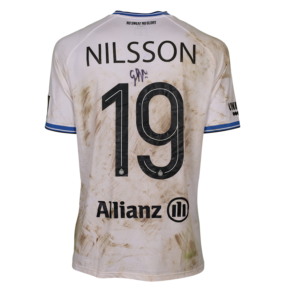 Gustaf Nilsson Club Brugge shirt