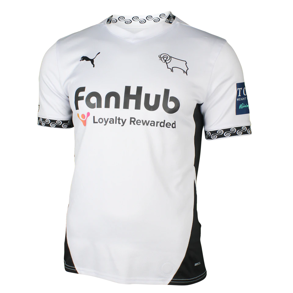 来自Derby County的James Collins球衣