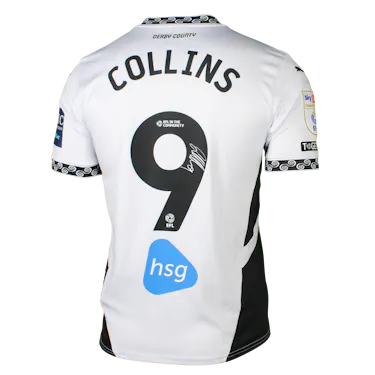 来自Derby County的James Collins球衣
