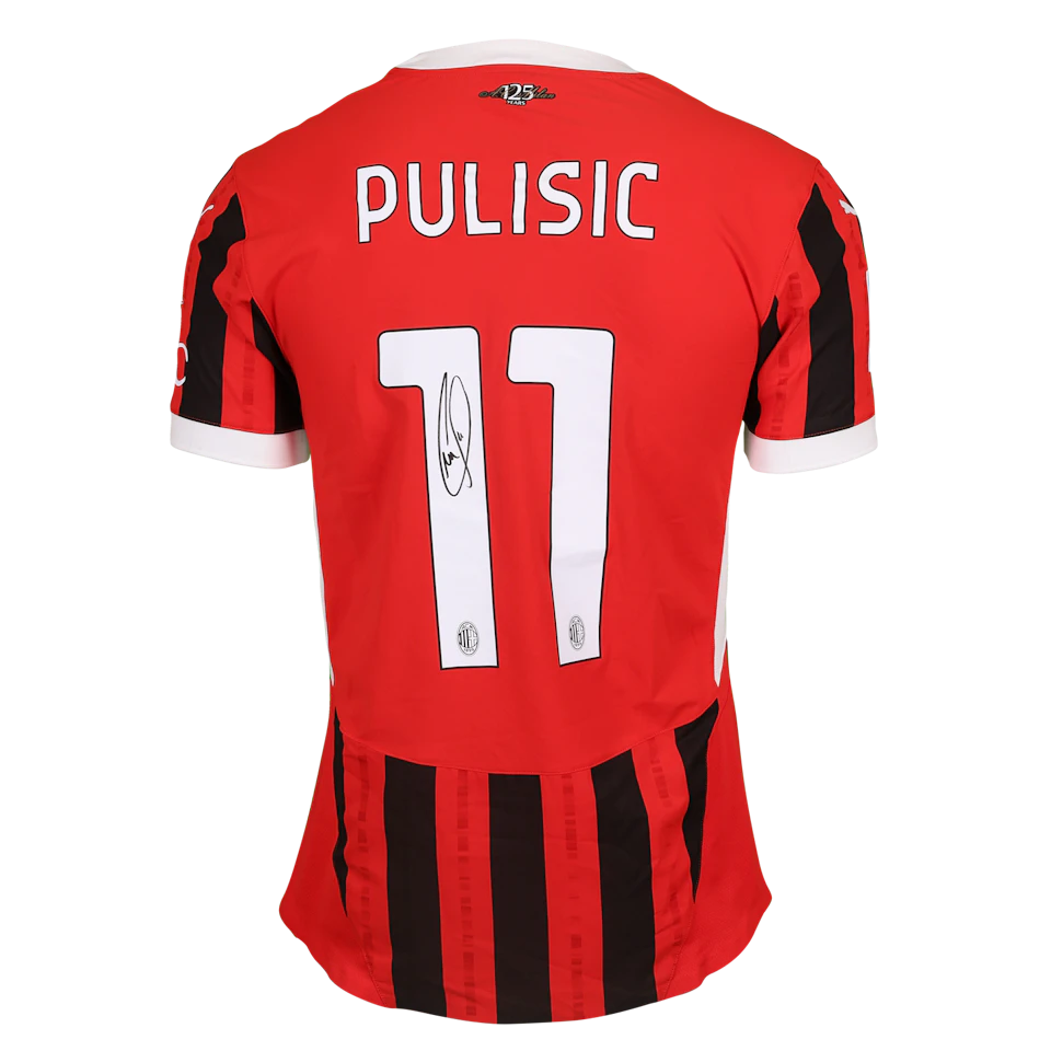 来自AC Milan的Christian Pulisic球衣