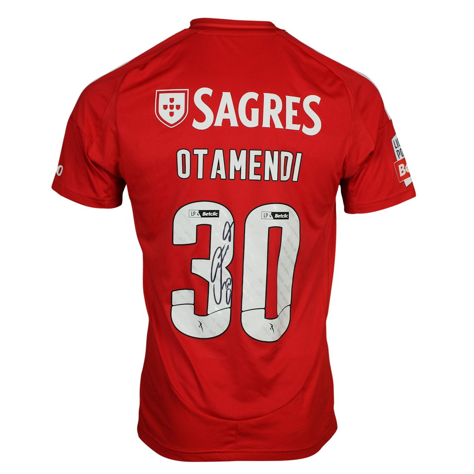 Camisa de Nicolás Otamendi SL Benfica