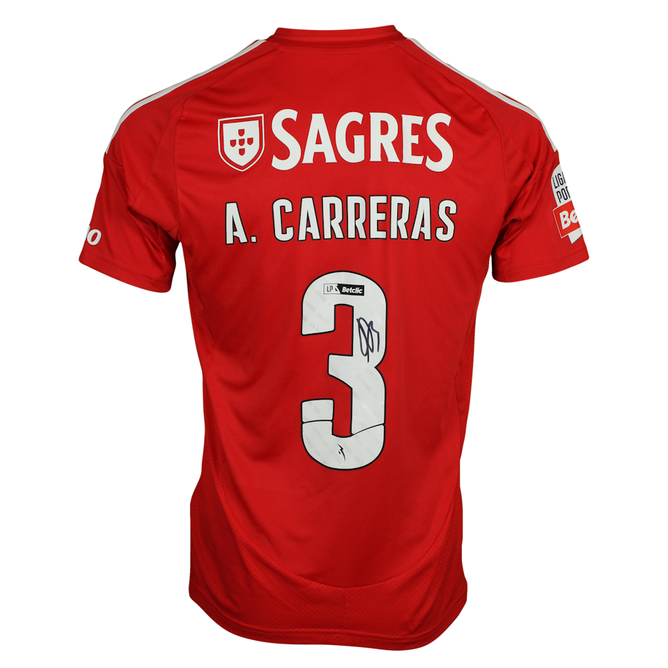 Álvaro Fernández SL Benfica shirt