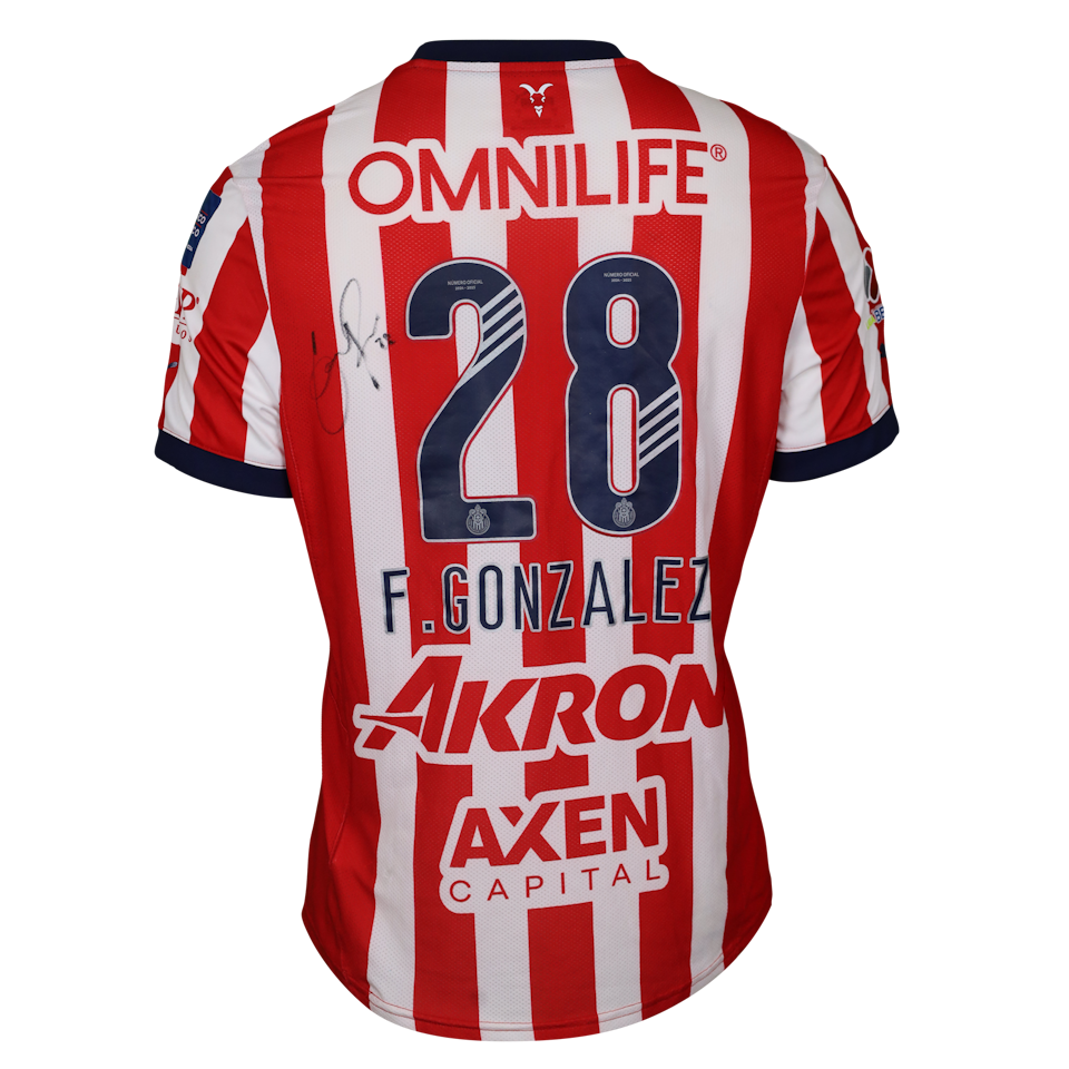 Fernando Rubén González Pineda Chivas Guadalajara jersey