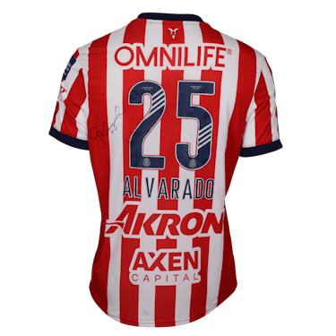 Official Chivas Guadalajara Football Match Worn Shirts Auctions MatchWornShirt