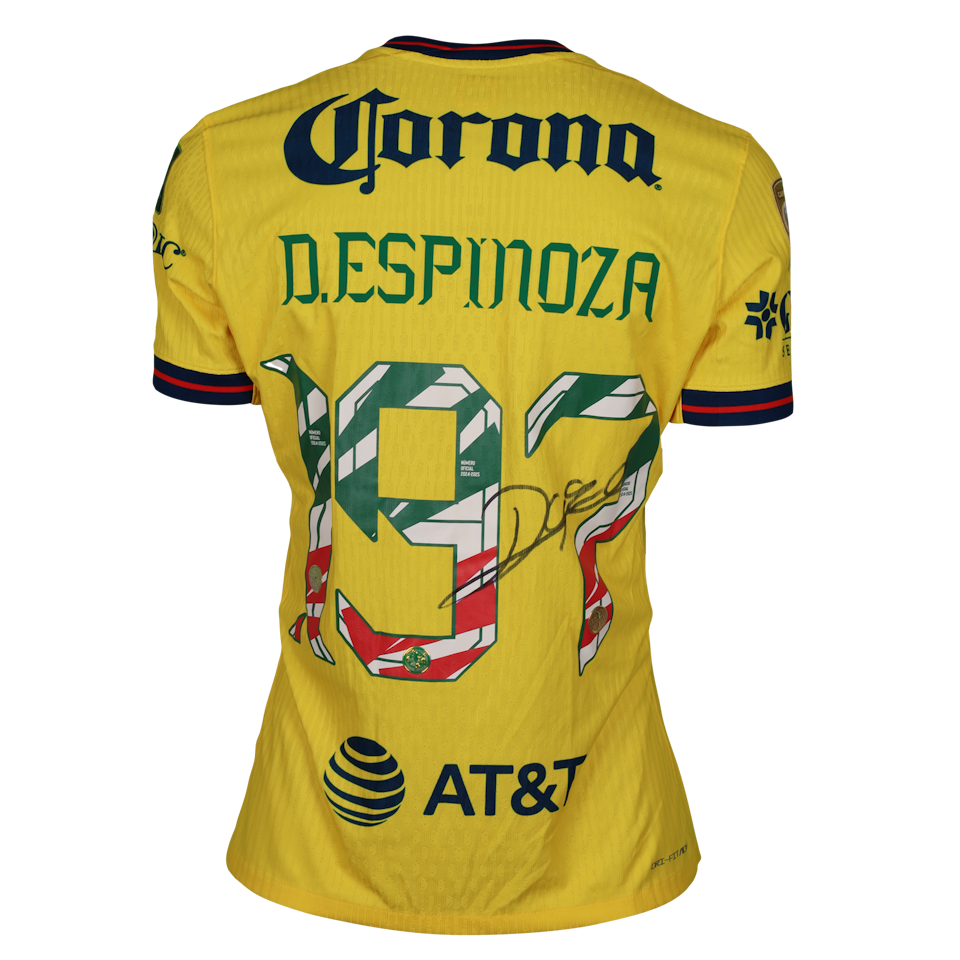 Dagoberto Espinoza Club América shirt