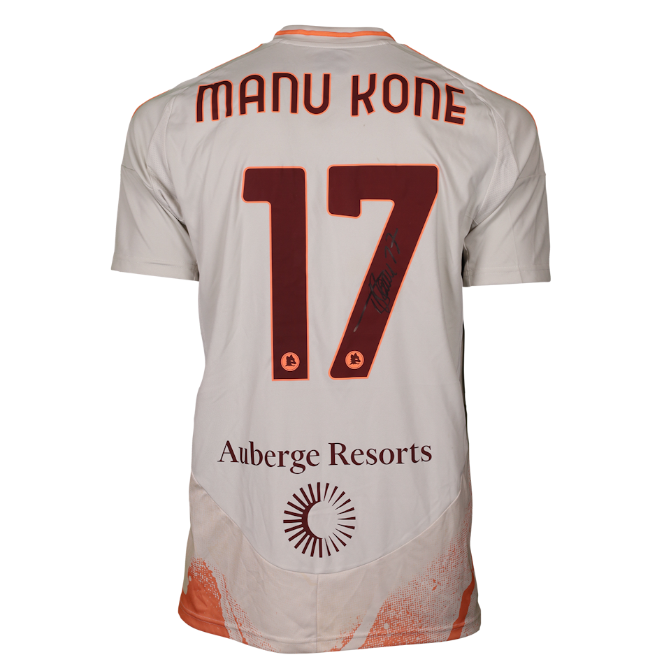 Manu Kone AS Roma shirt