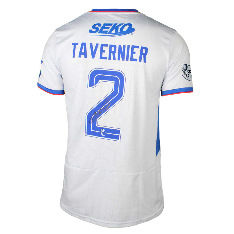 James Tavernier Rangers shirt