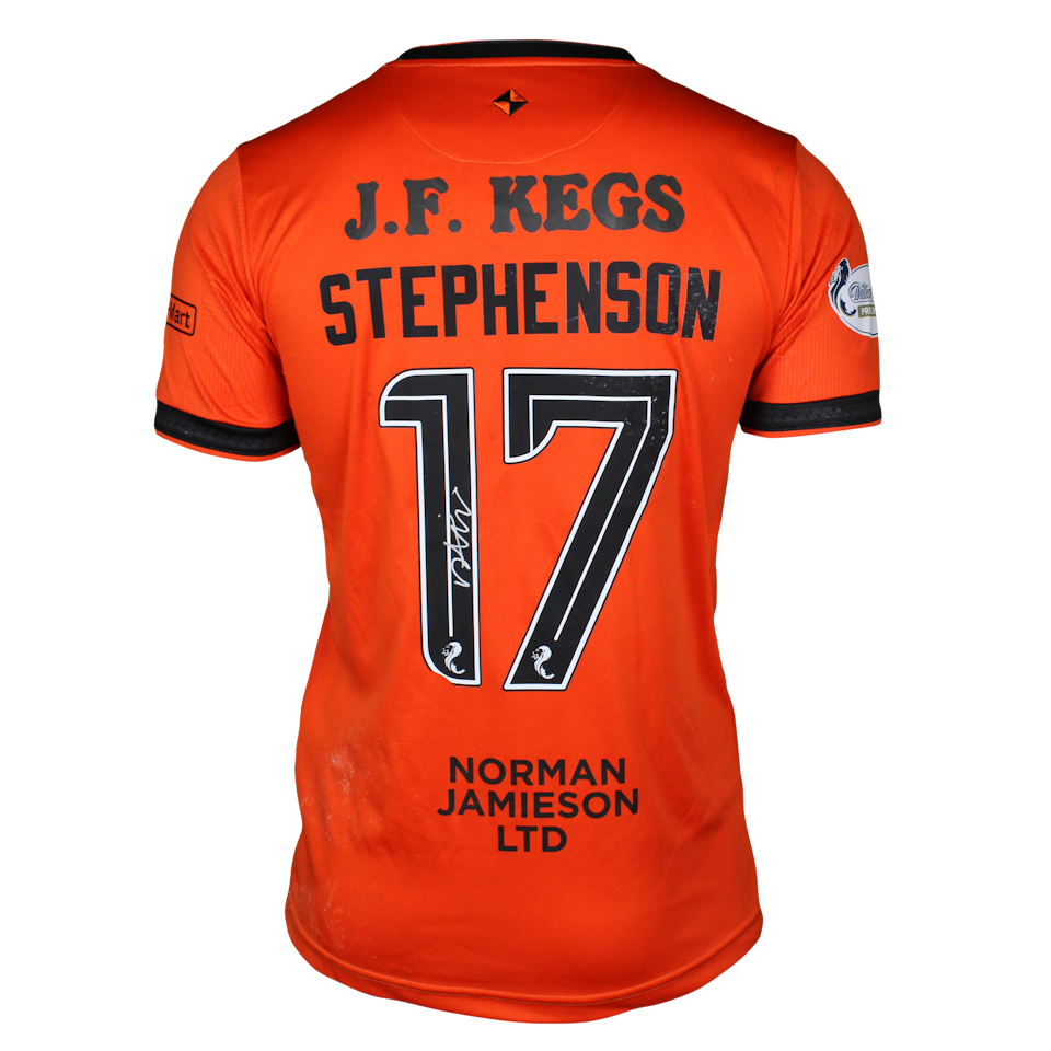 Luca Stephenson Dundee United jersey