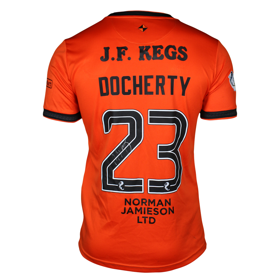 Ross Docherty Dundee United shirt