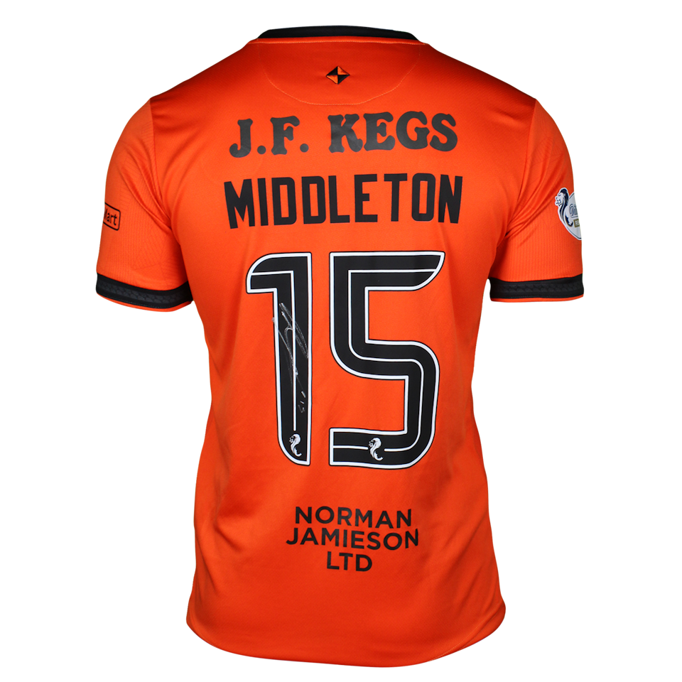 Glenn Middleton Dundee United shirt