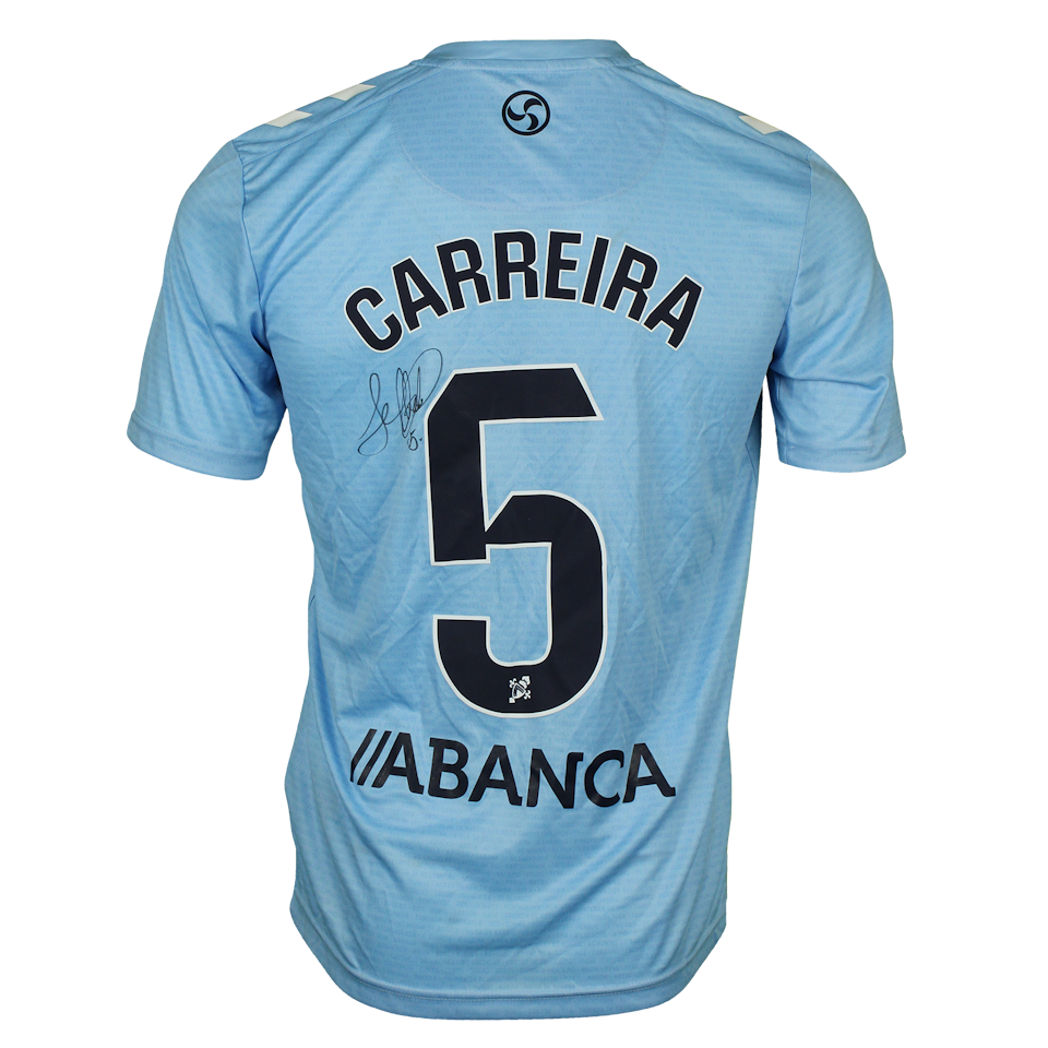 Sergio Carreira Vilariño RC Celta camisa.