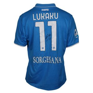 Romelu Lukaku Napoli shirt