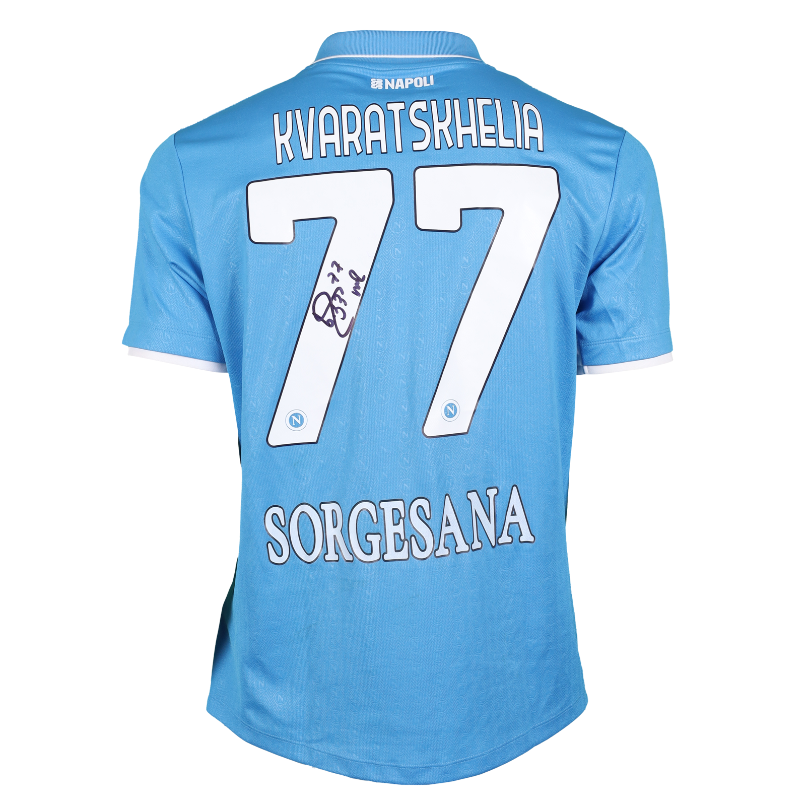 Khvicha Kvaratskhelia SSC Napoli shirt
