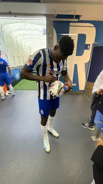 Match Scored Ball `75 - Samuel Omorodion