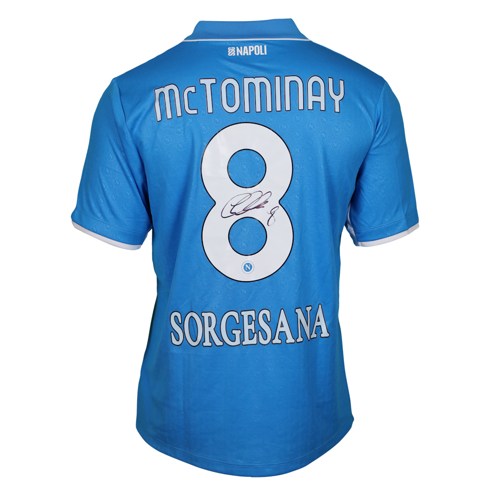 T*F様 Napoli McTominay 8 ユニフォーム サイン入り Napoli McTominay