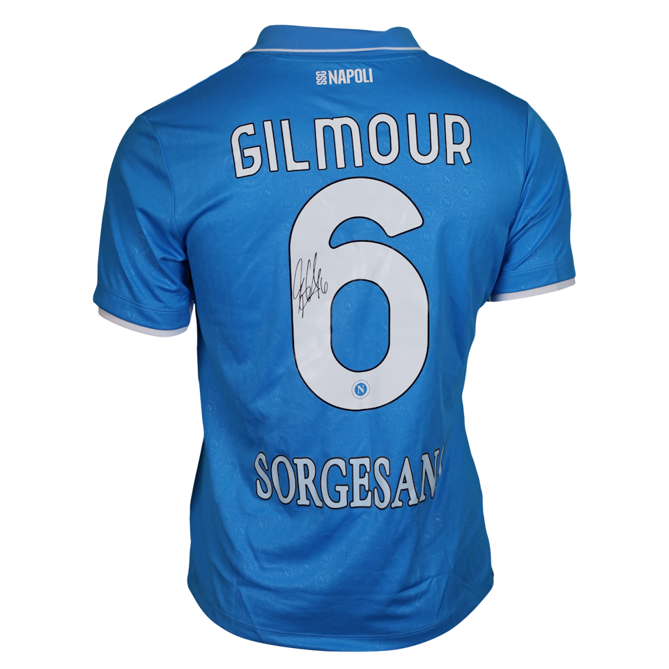 Billy Gilmour Napoli shirt