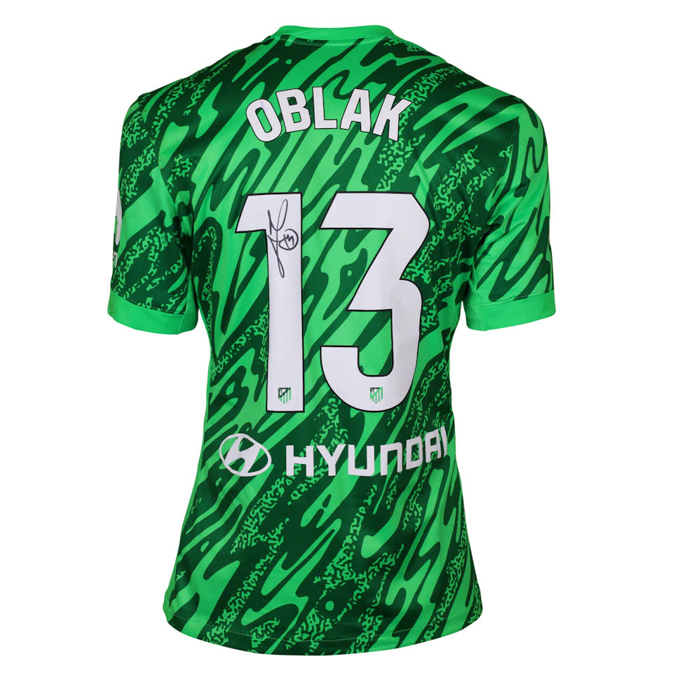 来自Atlético de Madrid的Jan Oblak球衣