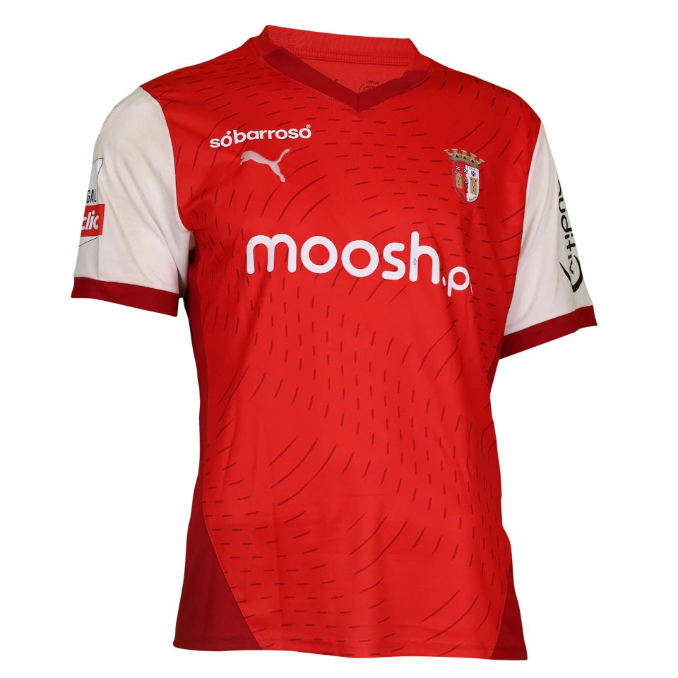 来自SC Braga的Bright Arrey-Mbi球衣