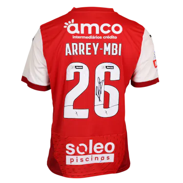 来自SC Braga的Bright Arrey-Mbi球衣