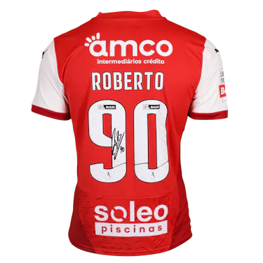 来自SC Braga的Roberto Fernández Jaén球衣