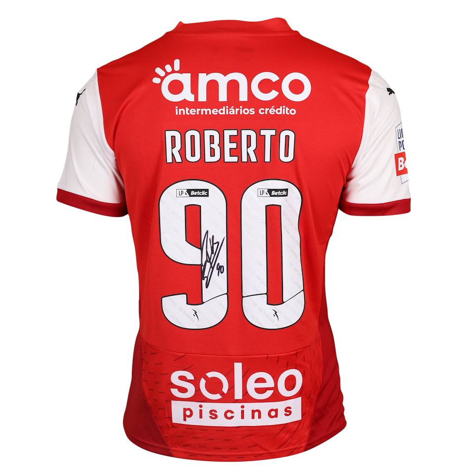 Roberto Fernández Jaén SC Braga shirt