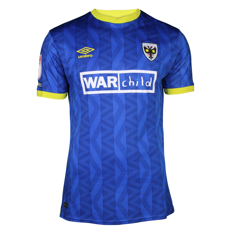 Mathew Stevens AFC Wimbledon shirt