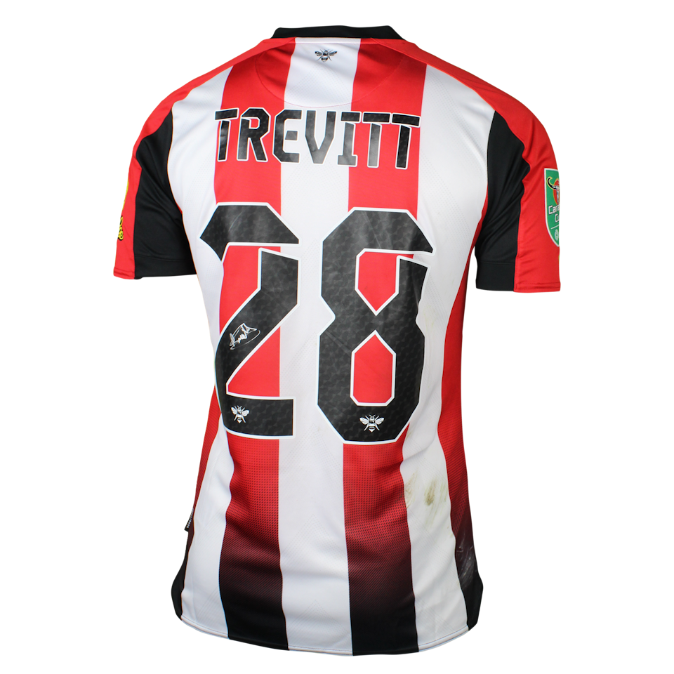 Ryan Trevitt Brentford shirt