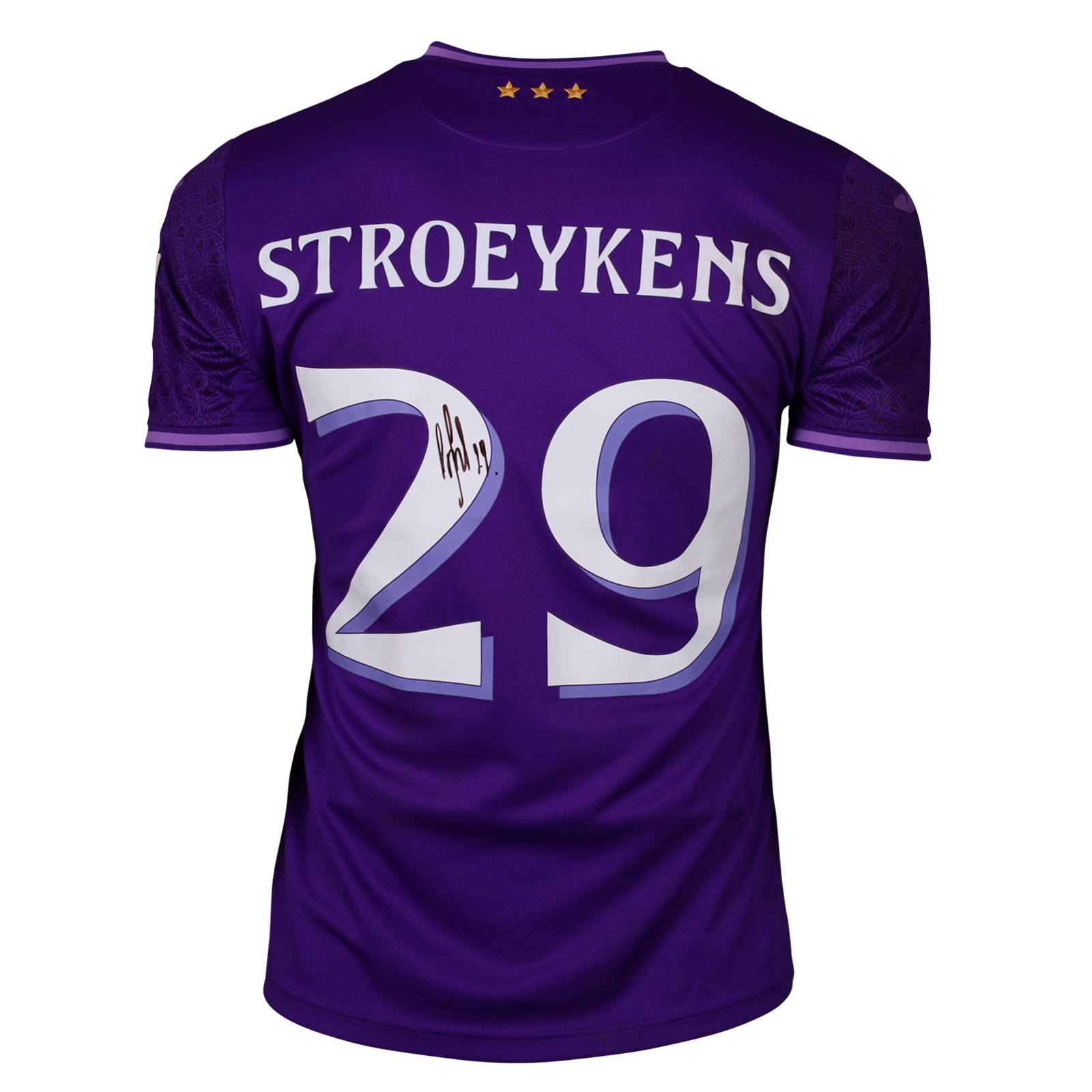 Mario Stroeykens RSC Anderlecht shirt