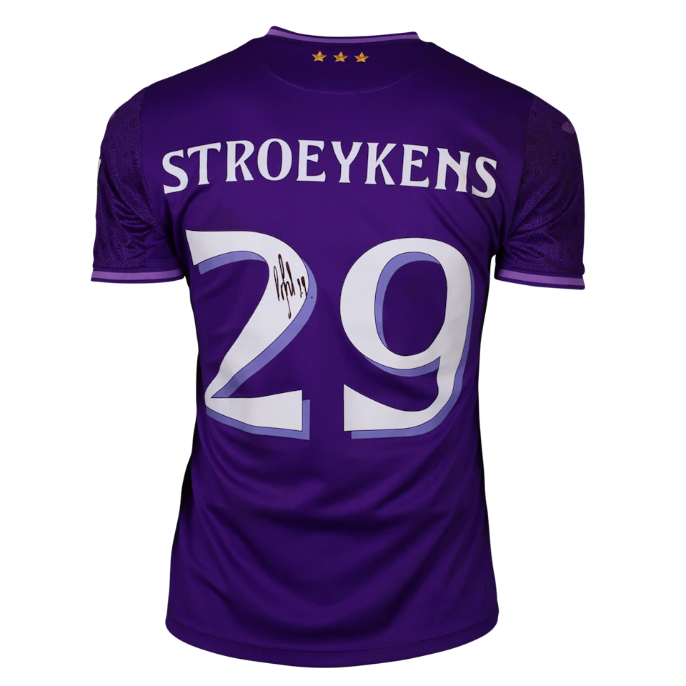 Mario Stroeykens RSC Anderlecht shirt
