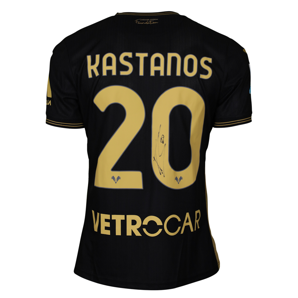 Grigoris Kastanos Hellas Verona FC jersey
