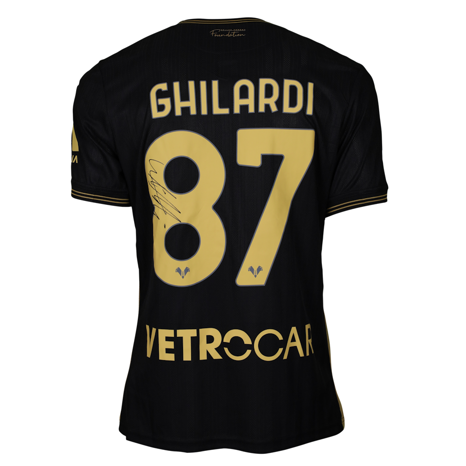 Daniele Ghilardi Hellas Verona FC shirt