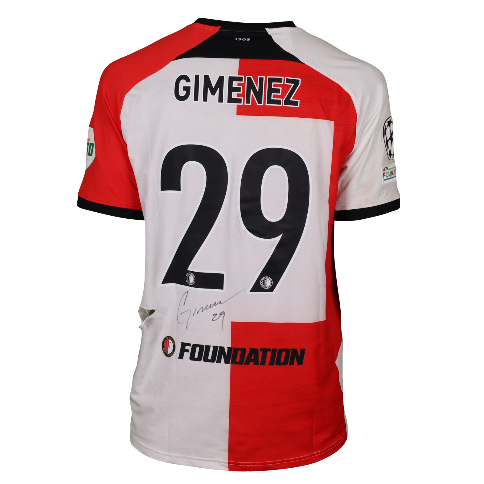 Santiago Giménez Feyenoord jersey