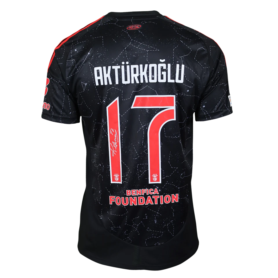 Camisola de Kerem Aktürkoğlu, SL Benfica