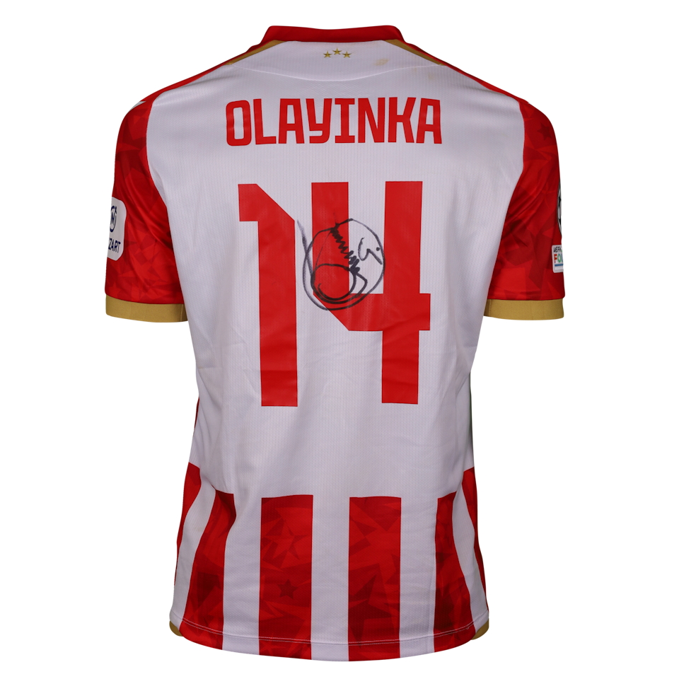 Maillot de Peter Olayinka (FK Crvena zvezda)