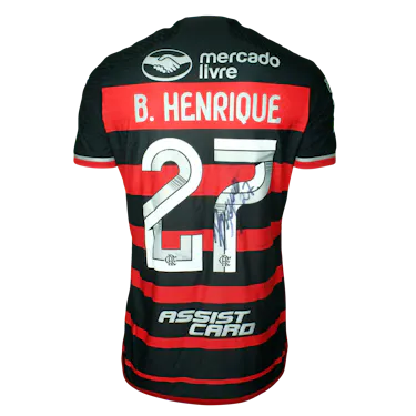 来自Flamengo的Bruno Henrique球衣