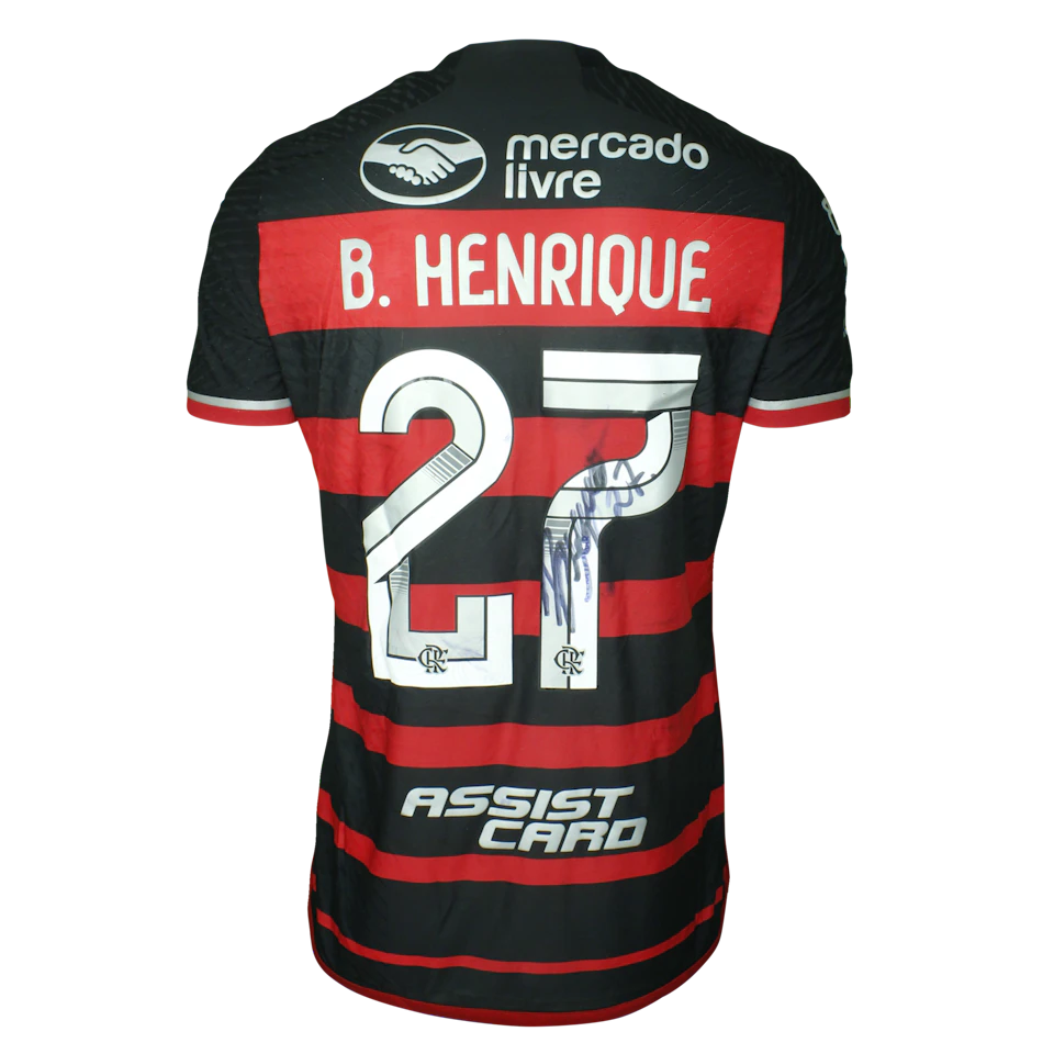 来自Flamengo的Bruno Henrique球衣