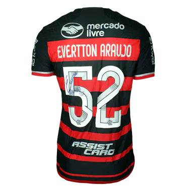 Evertton Gustavo Fernandes Araújo Flamengo shirt