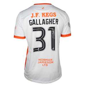 Declan Gallagher Dundee United shirt