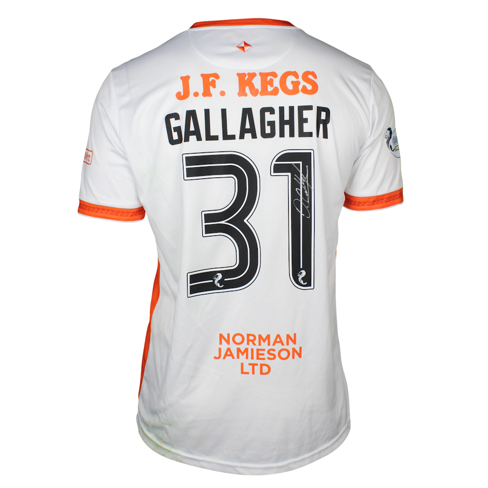 Declan Gallagher Dundee United shirt