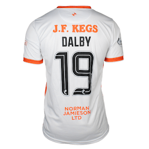Sam Dalby Dundee United shirt