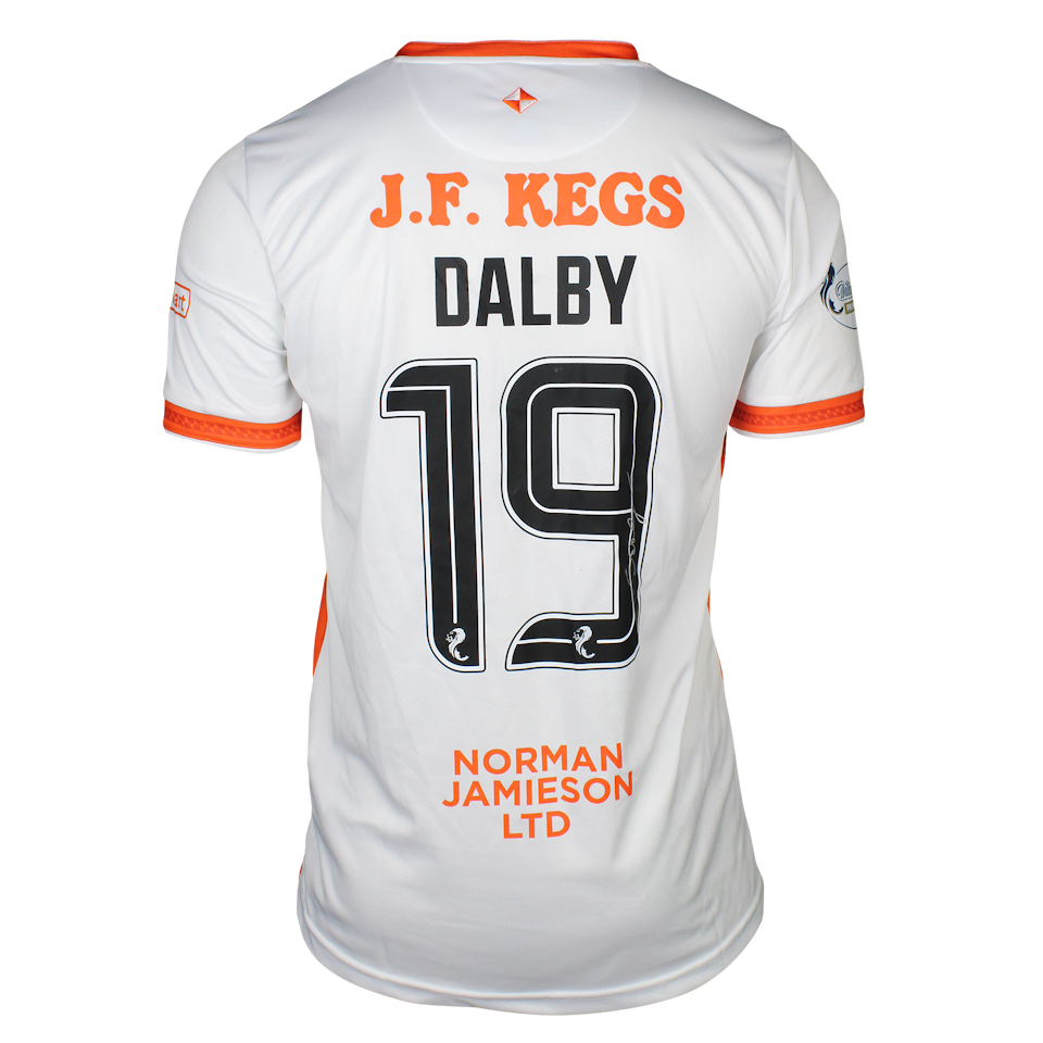 Sam Dalby Dundee United shirt