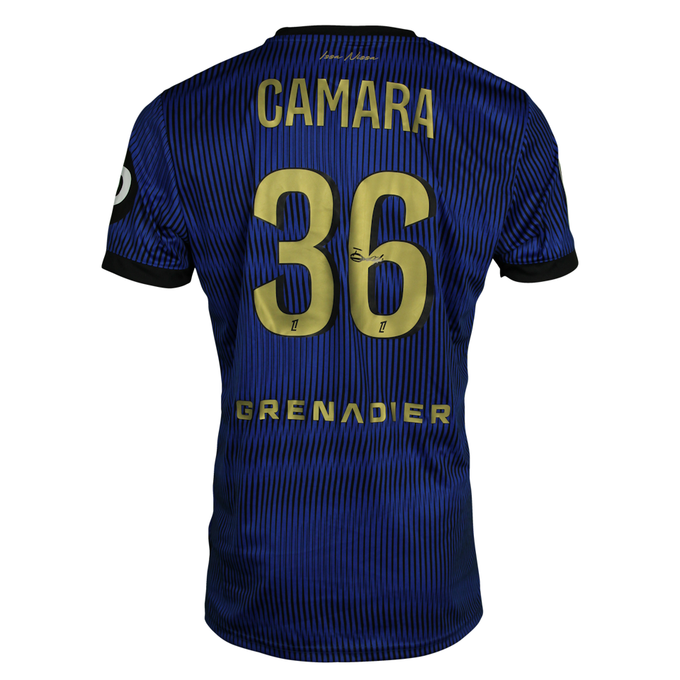OGC Nice 팀의 Issiaga Camara 셔츠