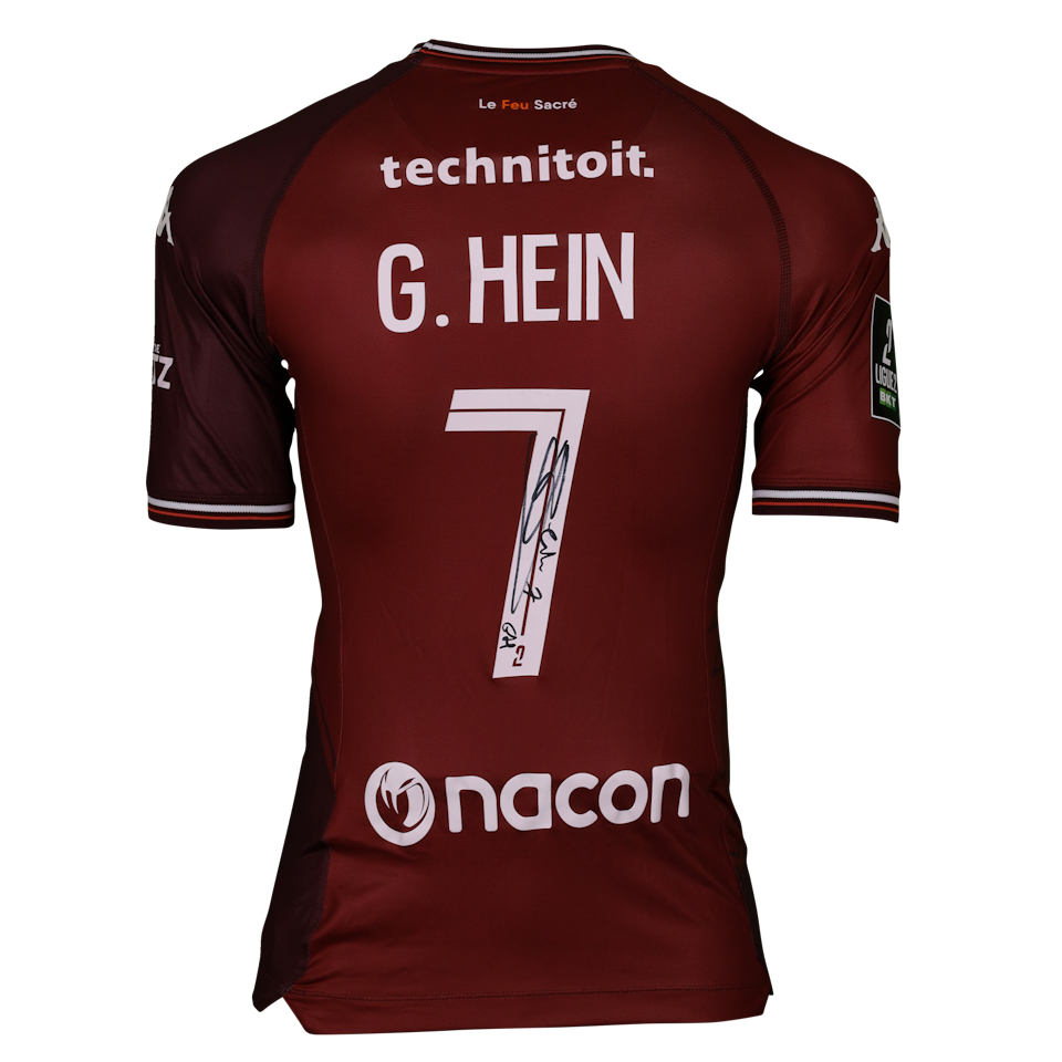 Gauthier Hein FC Metz shirt